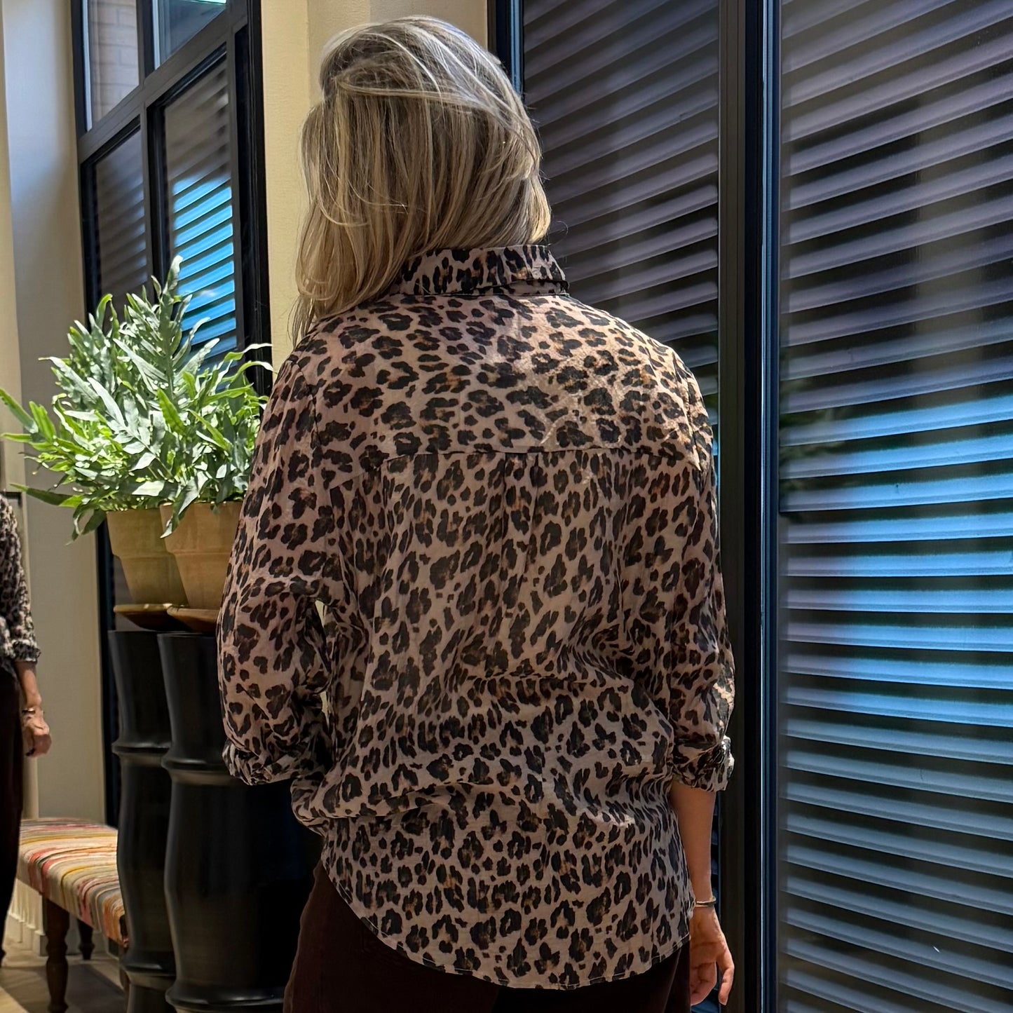Blouse Filly Print Luipaard - Peet kleding