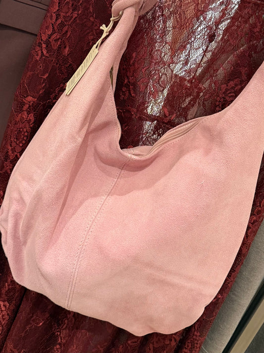 Tas Suez Suede Roze - Peet kleding