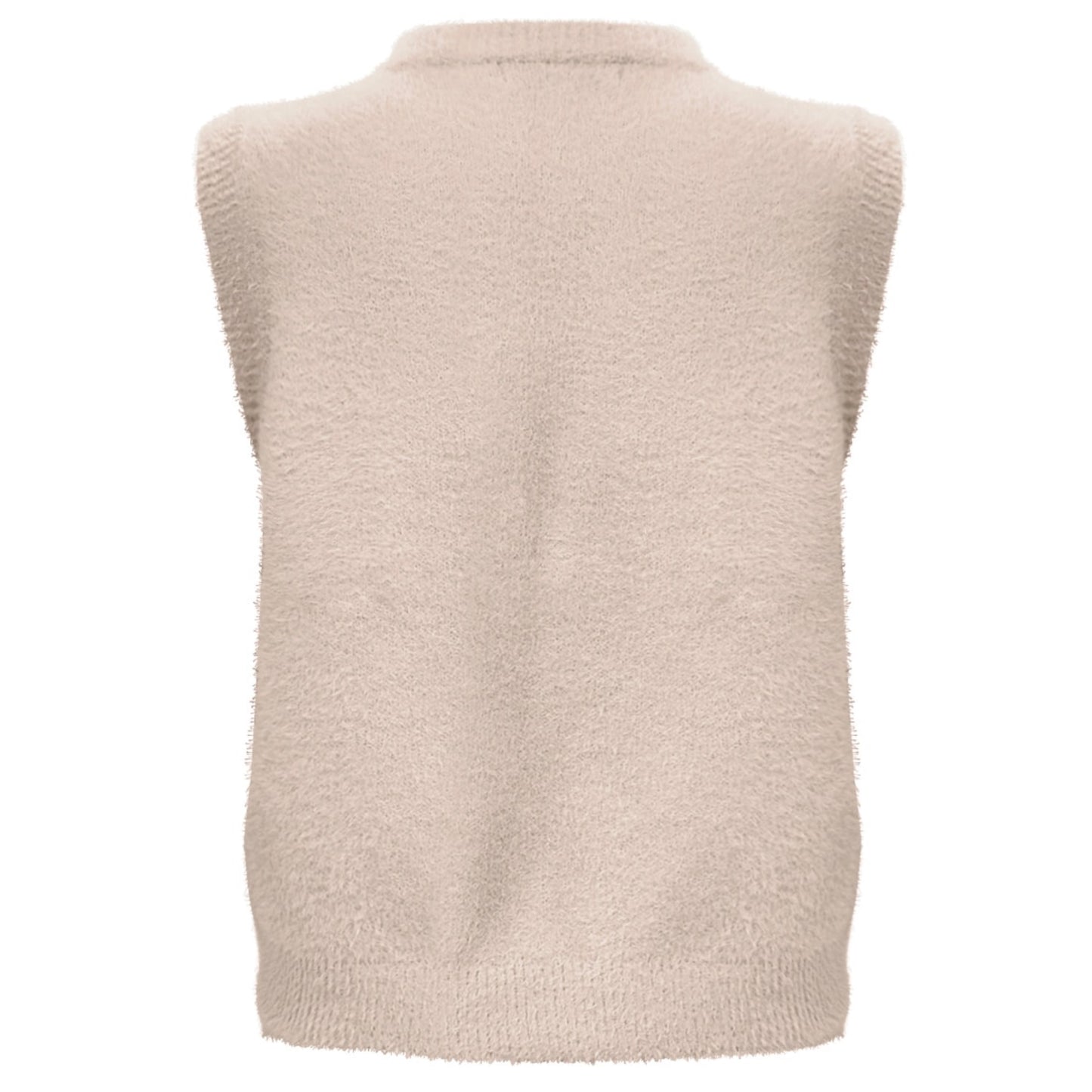 Triple Nine - Fluffy Gilet Inky Beige - 9001 - Peet kleding