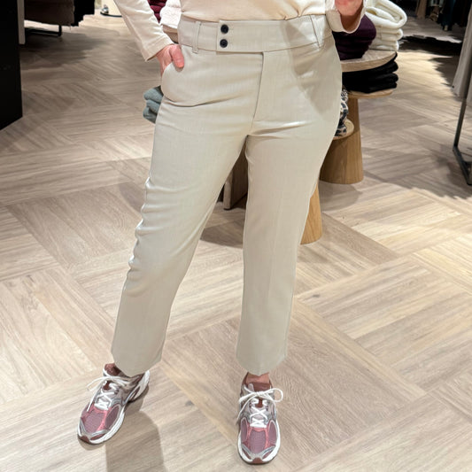 Yaya Rechte Pantalon Grijs