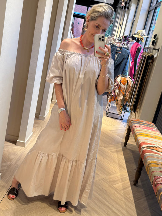 Jurk Roos Zand - Peet kleding