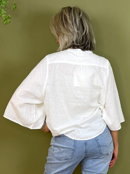 Zhrill Blouse Steph Offwhite - Peet kleding