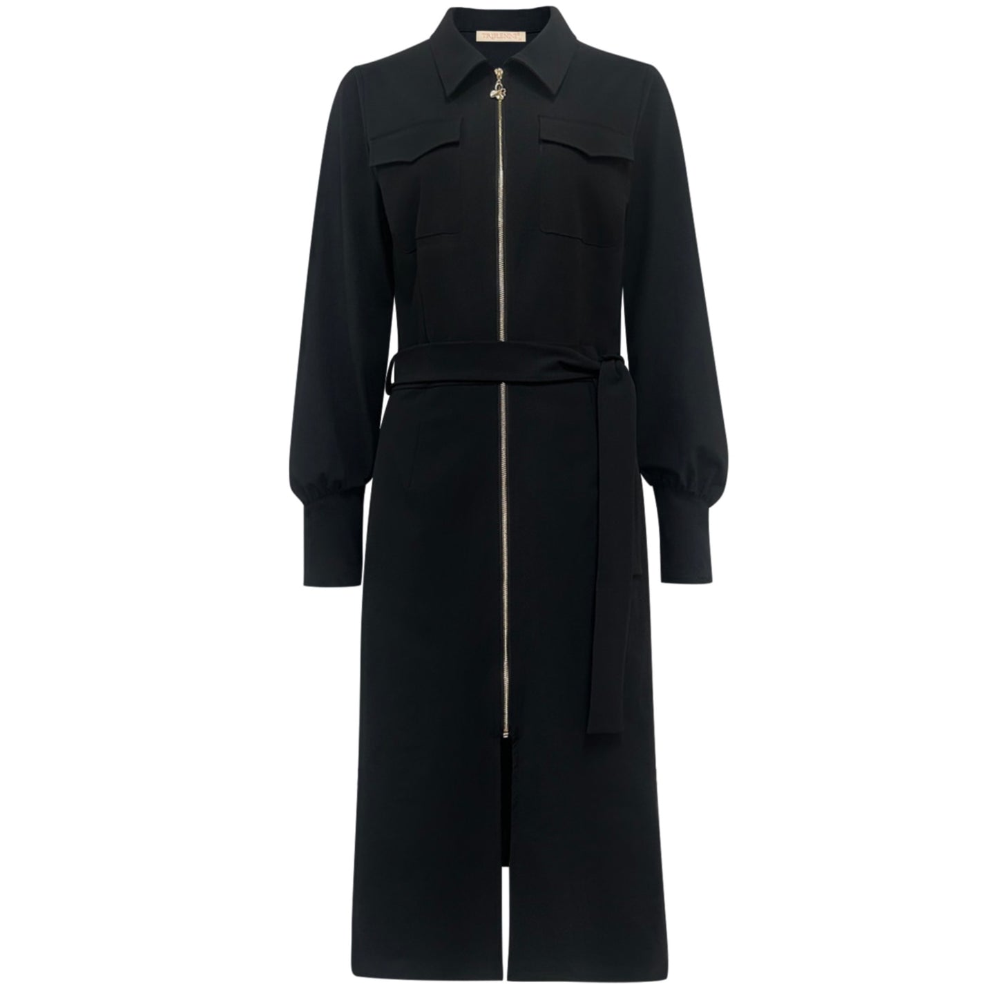 Triple Nine - Travel Jurk Nena Zwart - 51813 - Peet kleding
