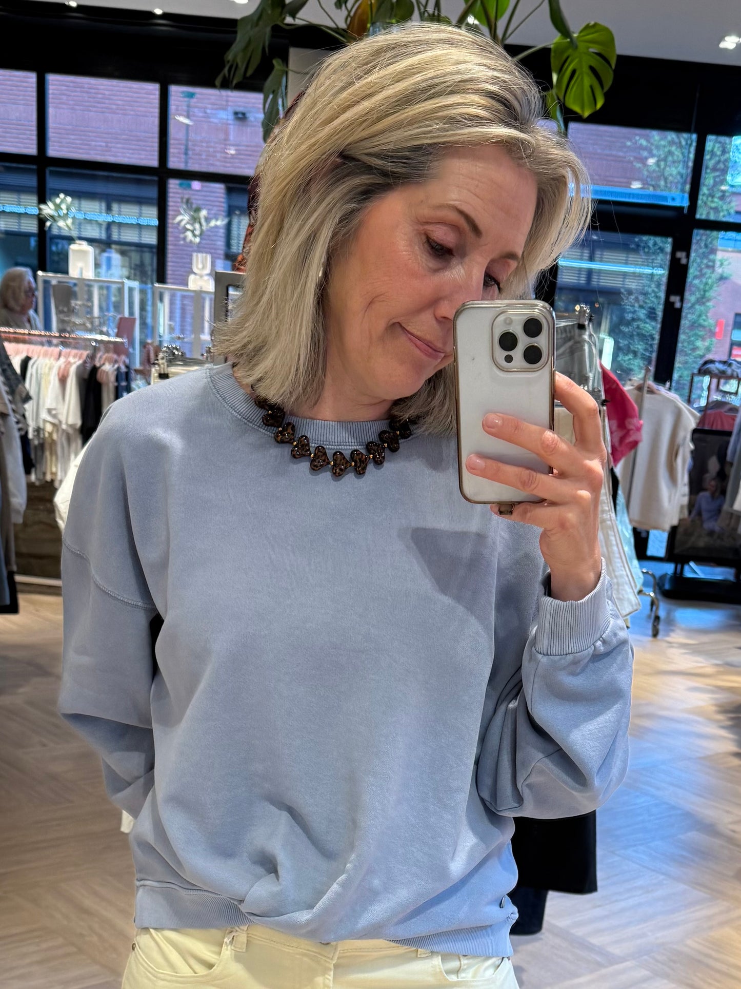 Zhrill Sweater Seray Blauw - Peet kleding