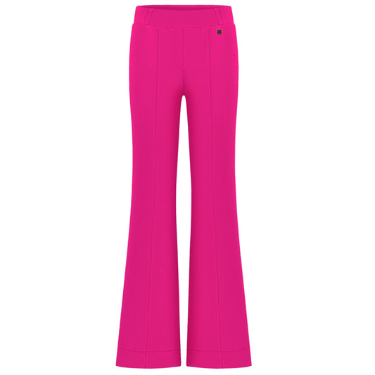 Triple Nine - Travel Broek Fleur Fuchsia - 2301 - Peet kleding