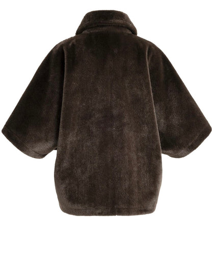 Yaya Faux Jas Reversible Delicio Brown - Peet kleding