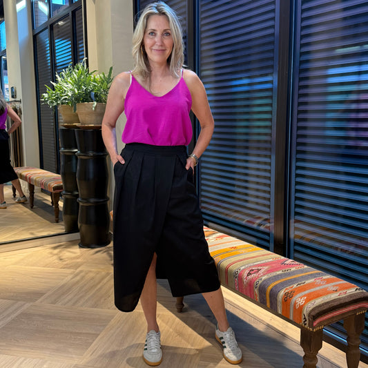 Azzurro Rok Gaby Zwart - Peet kleding