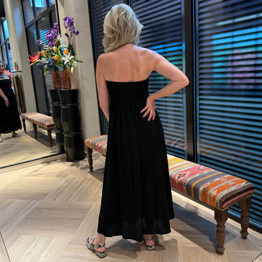 Jurk Strapless Petra Zwart - Peet kleding