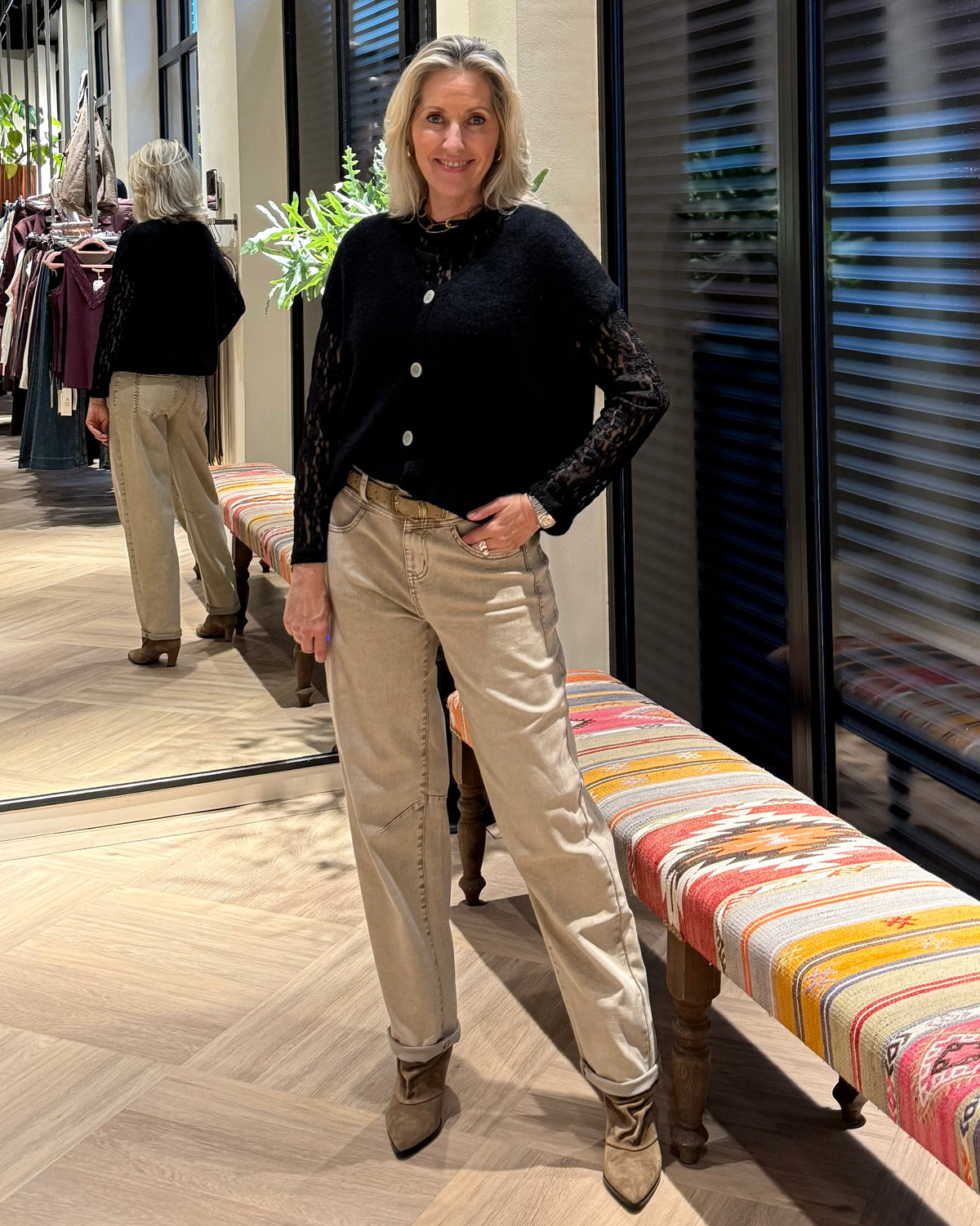 Red Button Korine Jeans Truffle