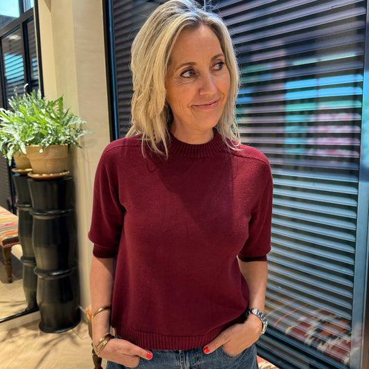 Perfect Basic Jose Bordeaux - Peet kleding