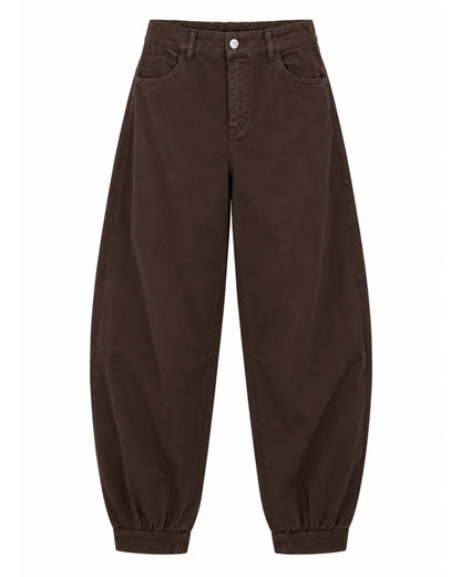 Broek Ballon Iza Donkerbruin