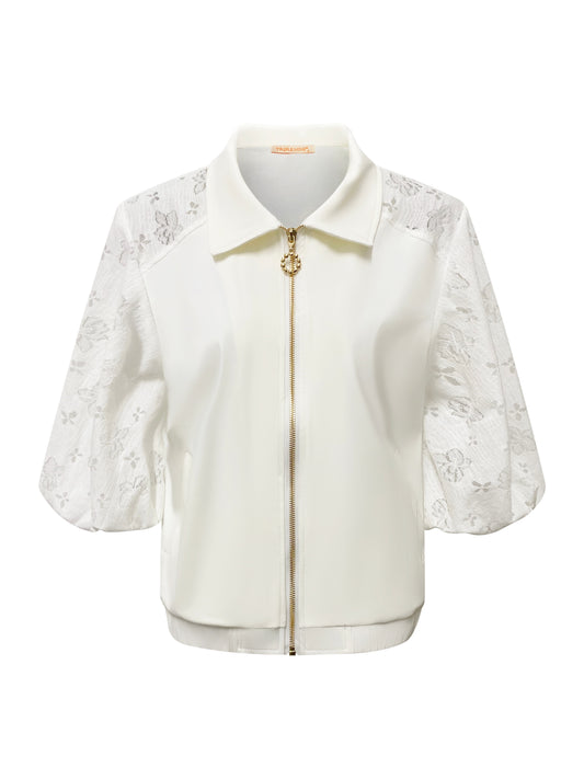 Triple Nine Travel Jas Mira Wit - 92409 - Peet kleding