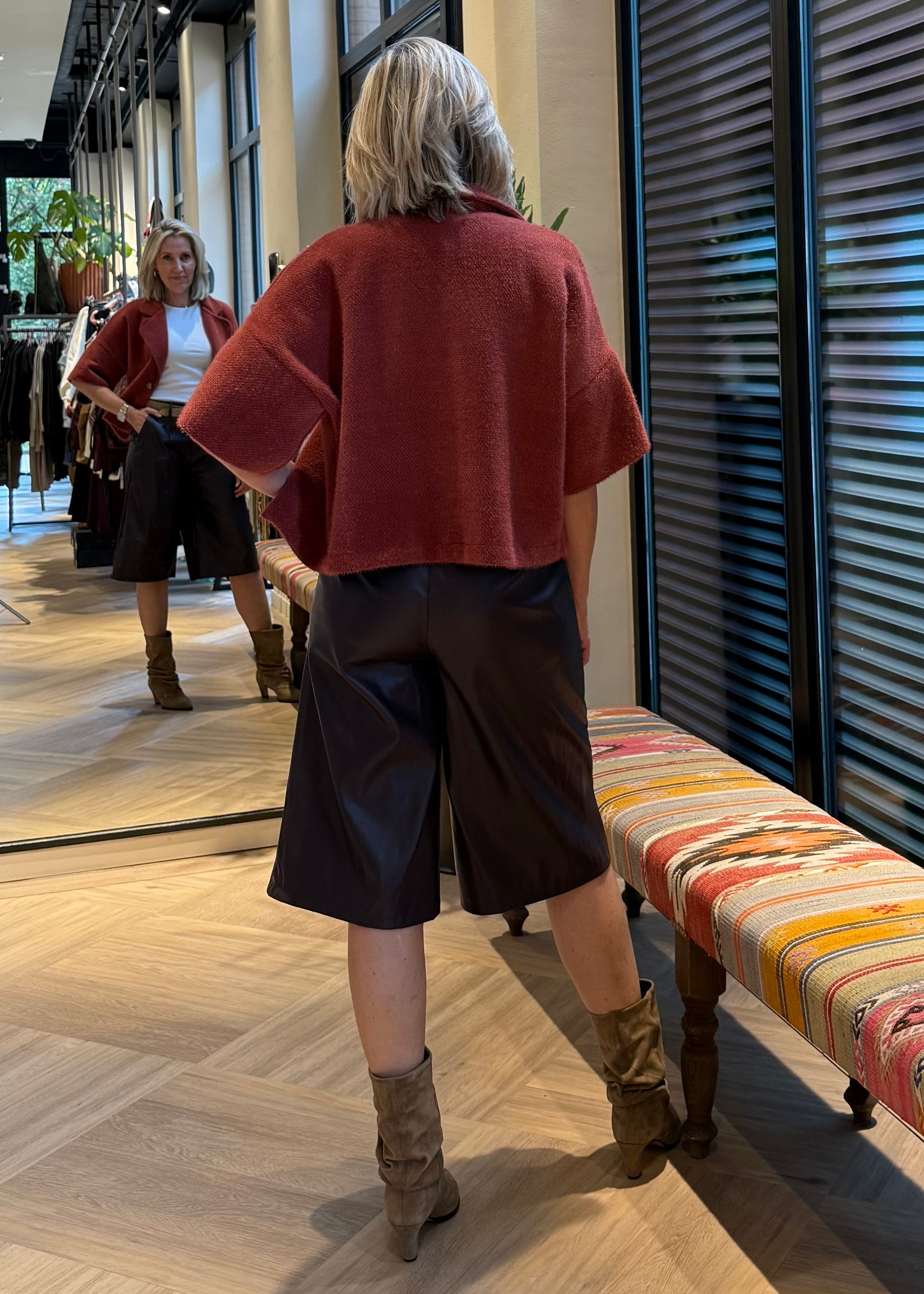 Fluffy Vest Jona Stone - Peet kleding