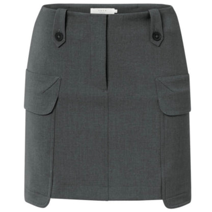 Yaya Rok Cargo Anthracite - Peet kleding