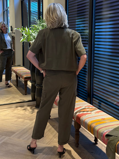 Yaya Cargo Broek Army - Peet kleding