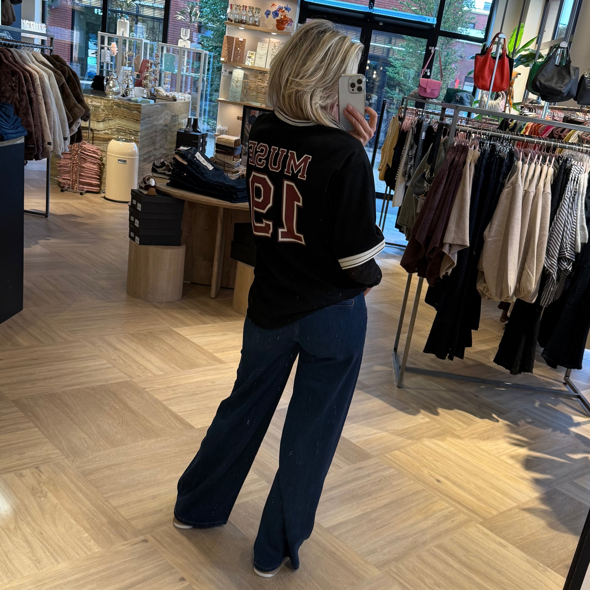 Copenhage Muse Top Adia Zwart - Peet kleding