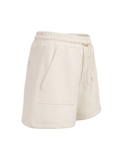 Yaya Jersey Short Creme - Peet kleding