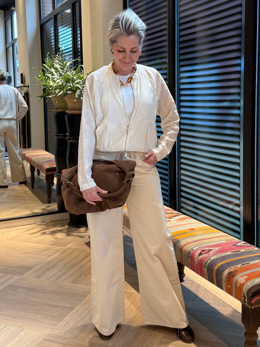 Rino & Pelle Quine Jacket Ecru - Peet kleding