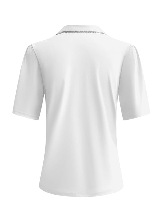 Triple Nine Travel Top Cherie Wit - 6941 - Peet kleding