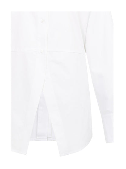 Yaya Poplin Blouse Wit - Peet kleding