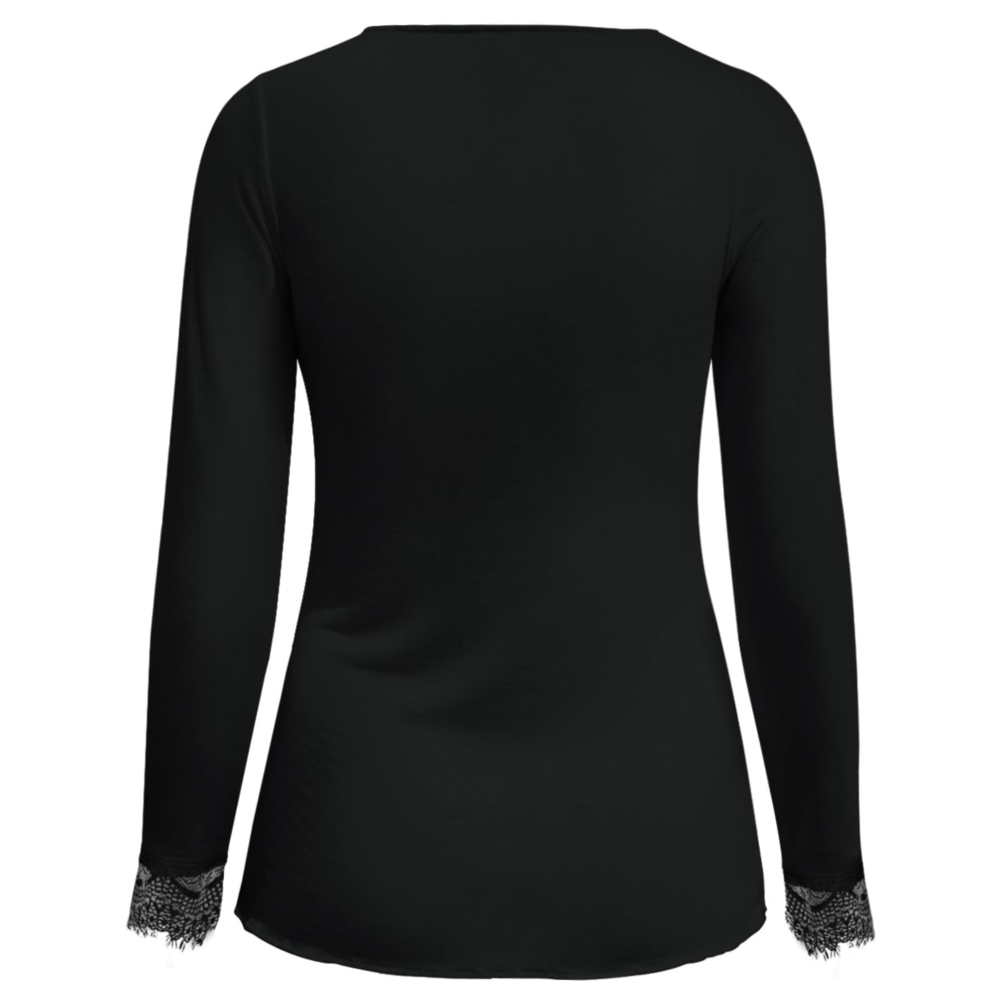 Triple Nine - Cashmere Top Cashy Lou Lou Zwart - 9003 - Peet kleding