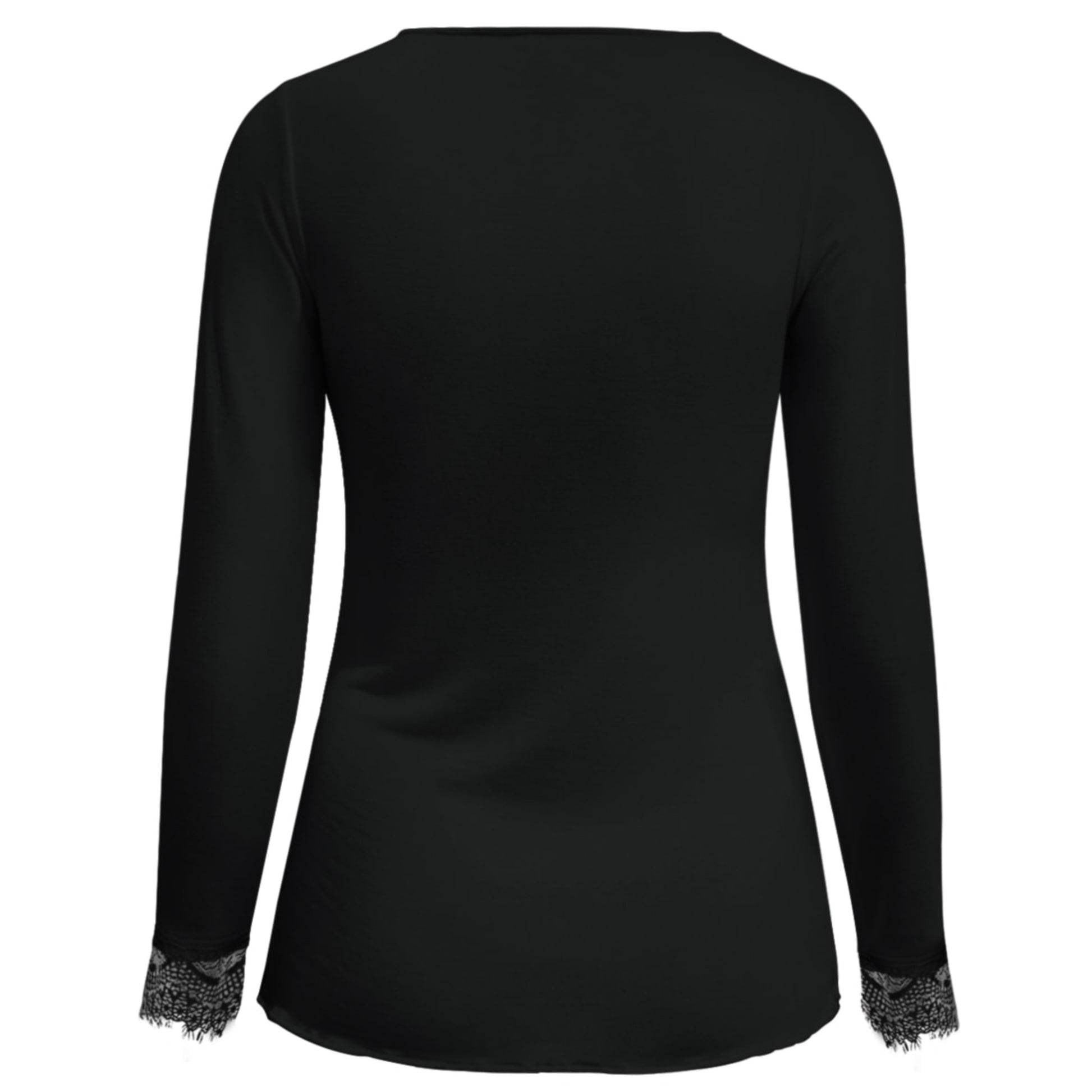 Triple Nine - Cashmere Top Cashy Lou Lou Zwart - 9003 - Peet kleding