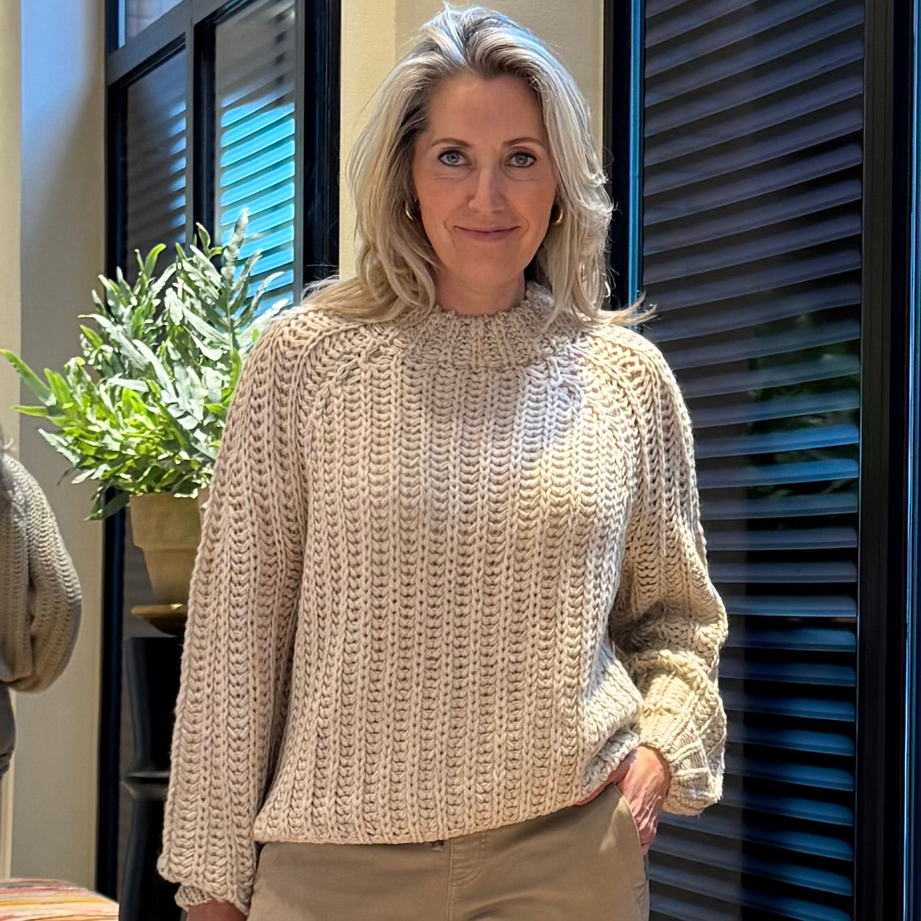 Zhrill Trui Dora Taupe - Peet kleding