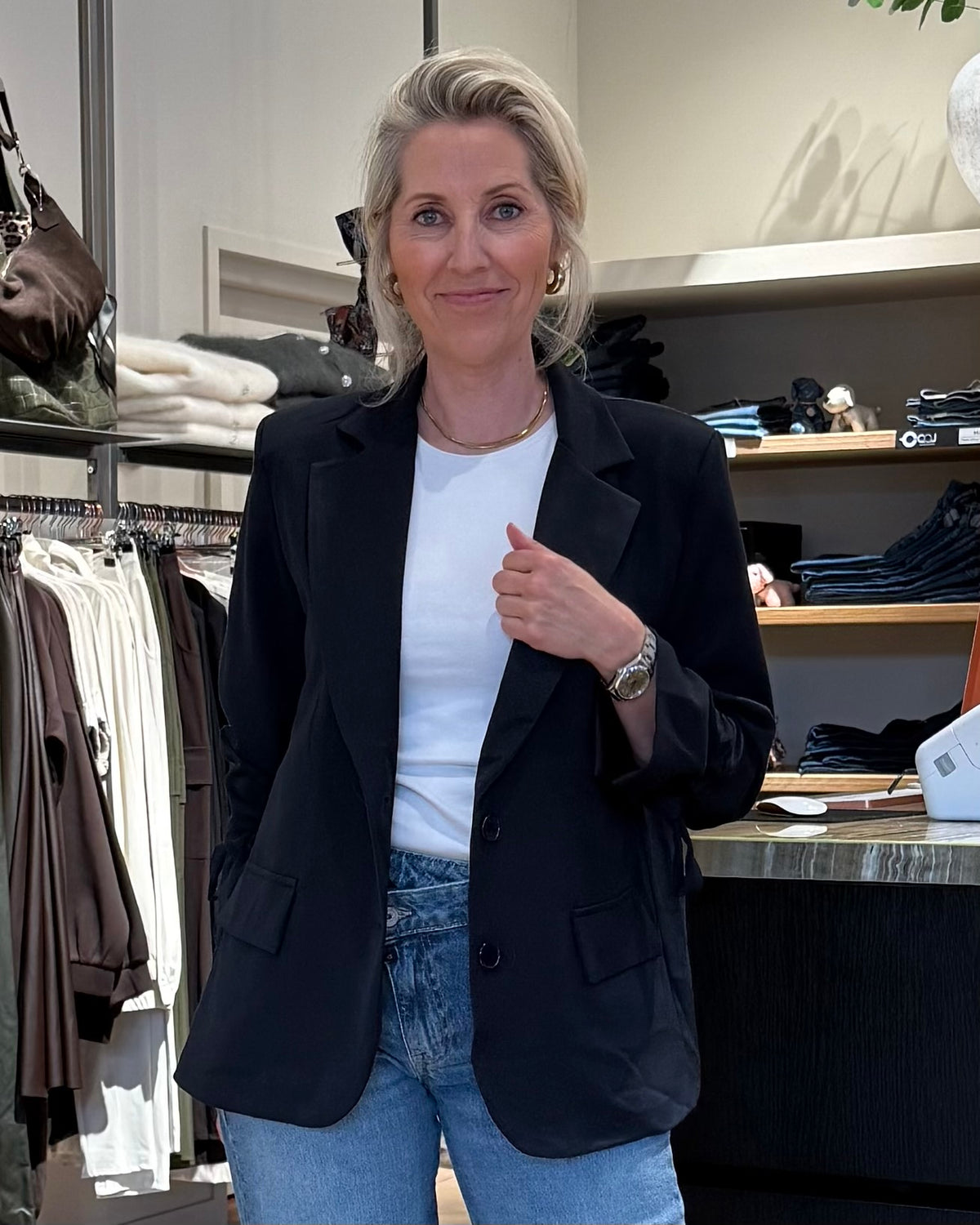 Blazer Lilly Donkerblauw - Peet kleding
