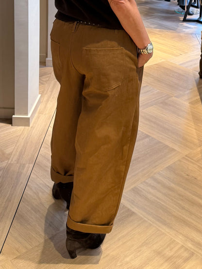 Broek Barrel Rox Camel - Peet kleding