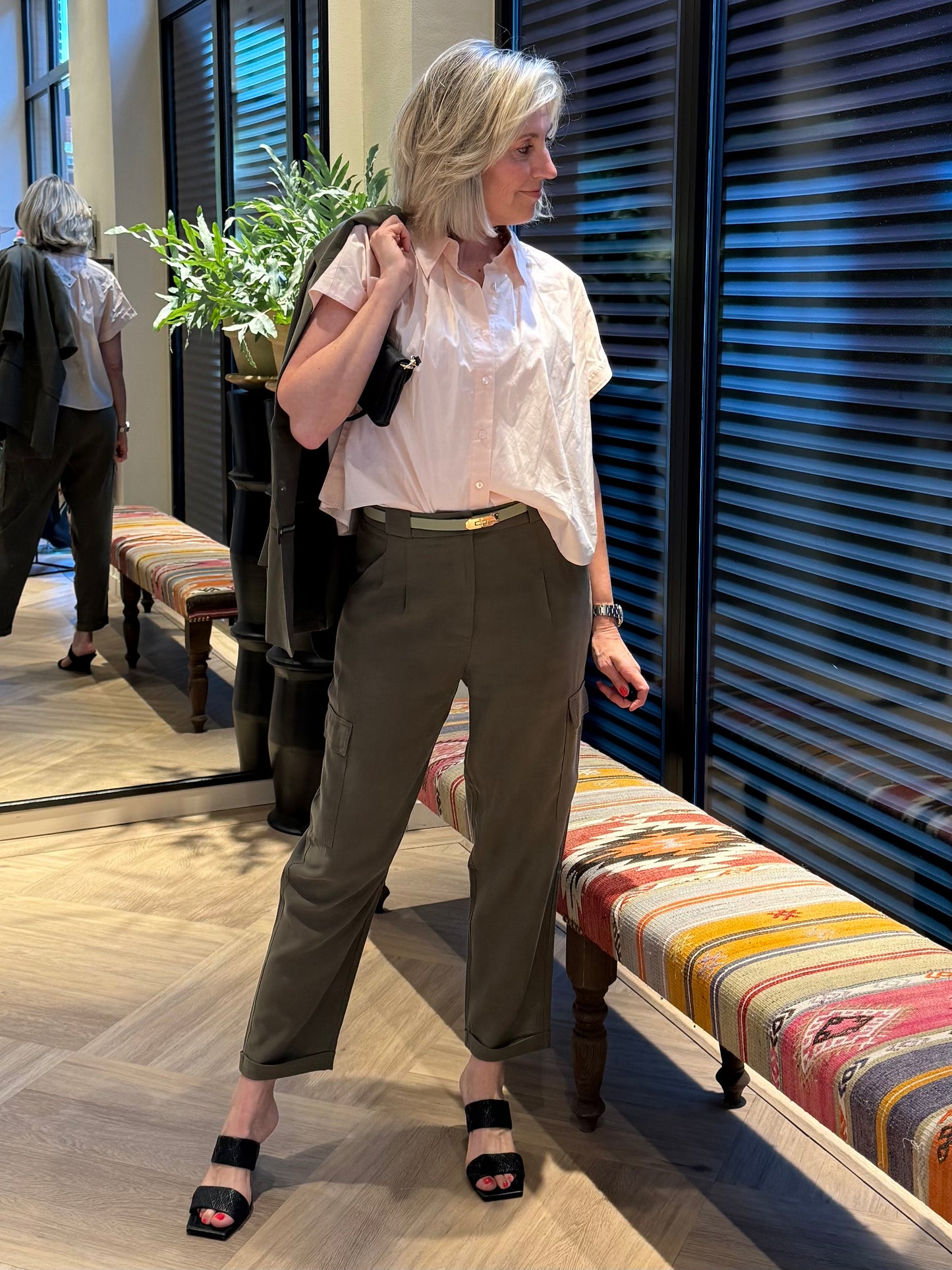Yaya Cargo Broek Army - Peet kleding