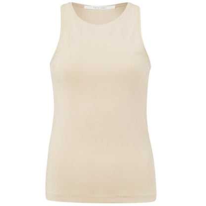 Yaya Haltertop Beige - Peet kleding