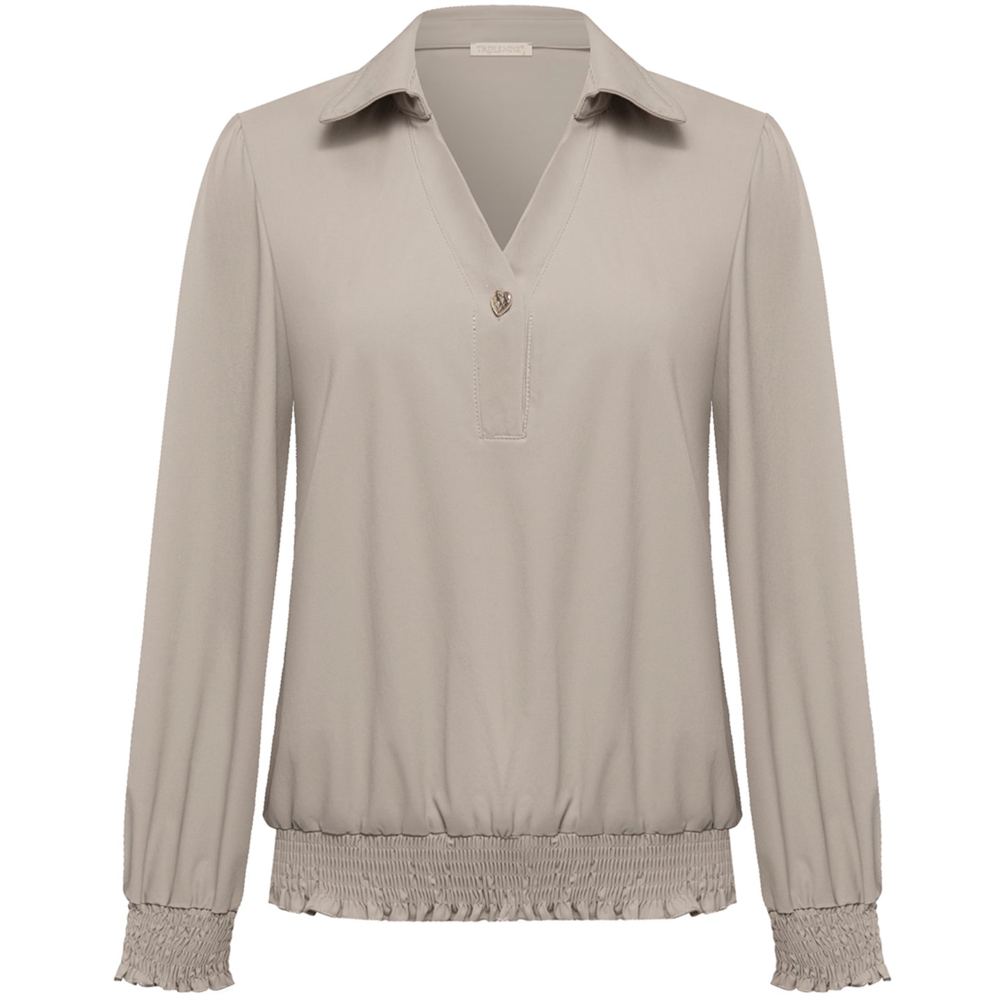 Triple Nine - Travel Top Sam Beige - 6904 - Peet kleding