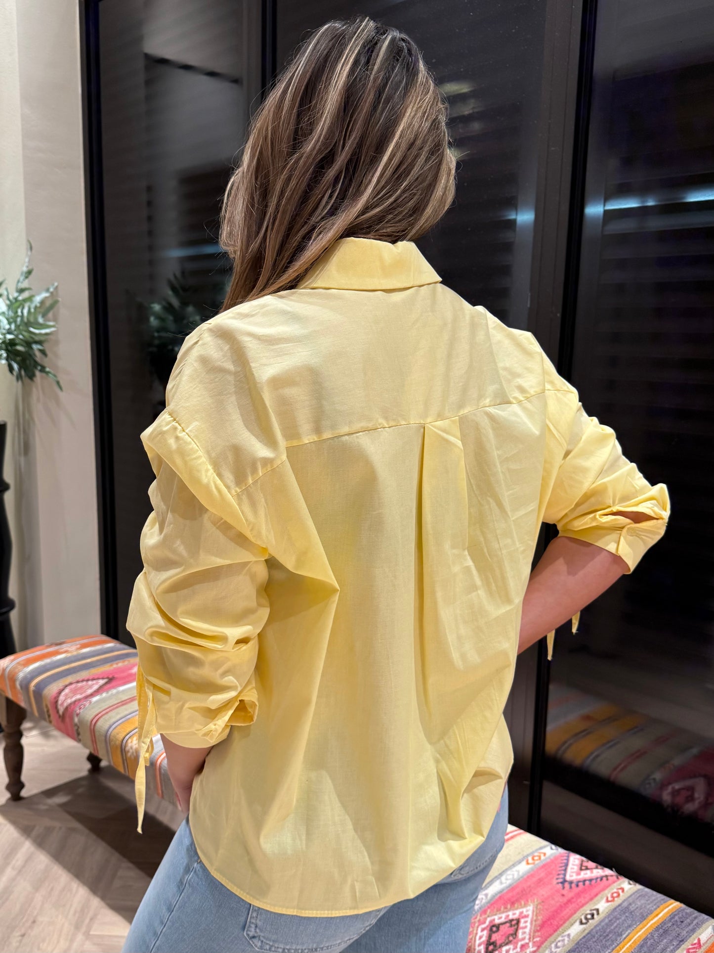 Blouse Poppy Geel - Peet kleding