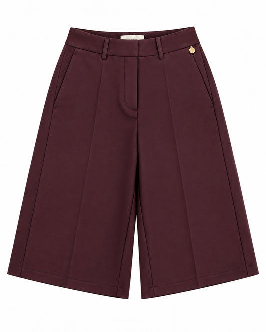Bermuda Keesje Aubergine