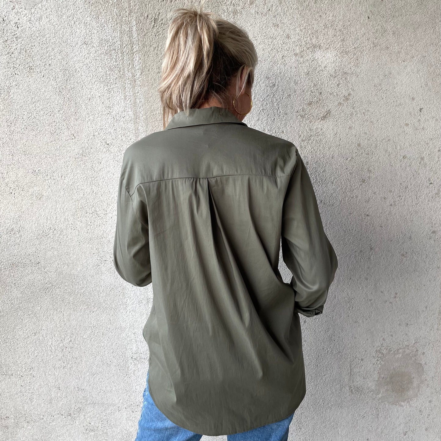 Blouse Lisa Basis Groen - Peet kleding