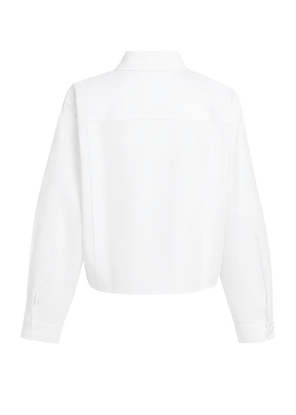 Yaya Blouse Poplin Wit