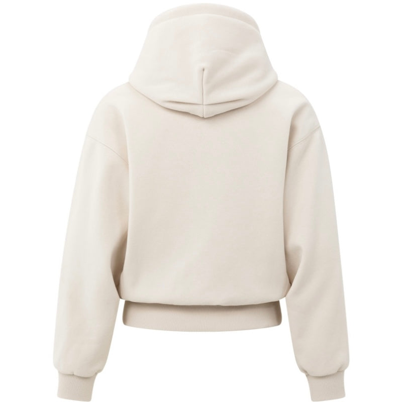 Yaya Hoodie Sweater Ecru - Peet kleding