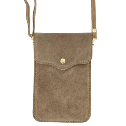 Tas Pona Suede Taupe - Peet kleding