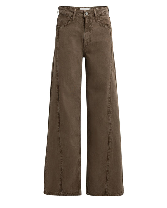 Yaya Broek Cocoa Brown - Peet kleding