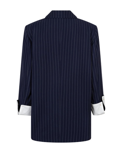 Red Button Blazer Palazzo Blauw Witte Streep - Peet kleding
