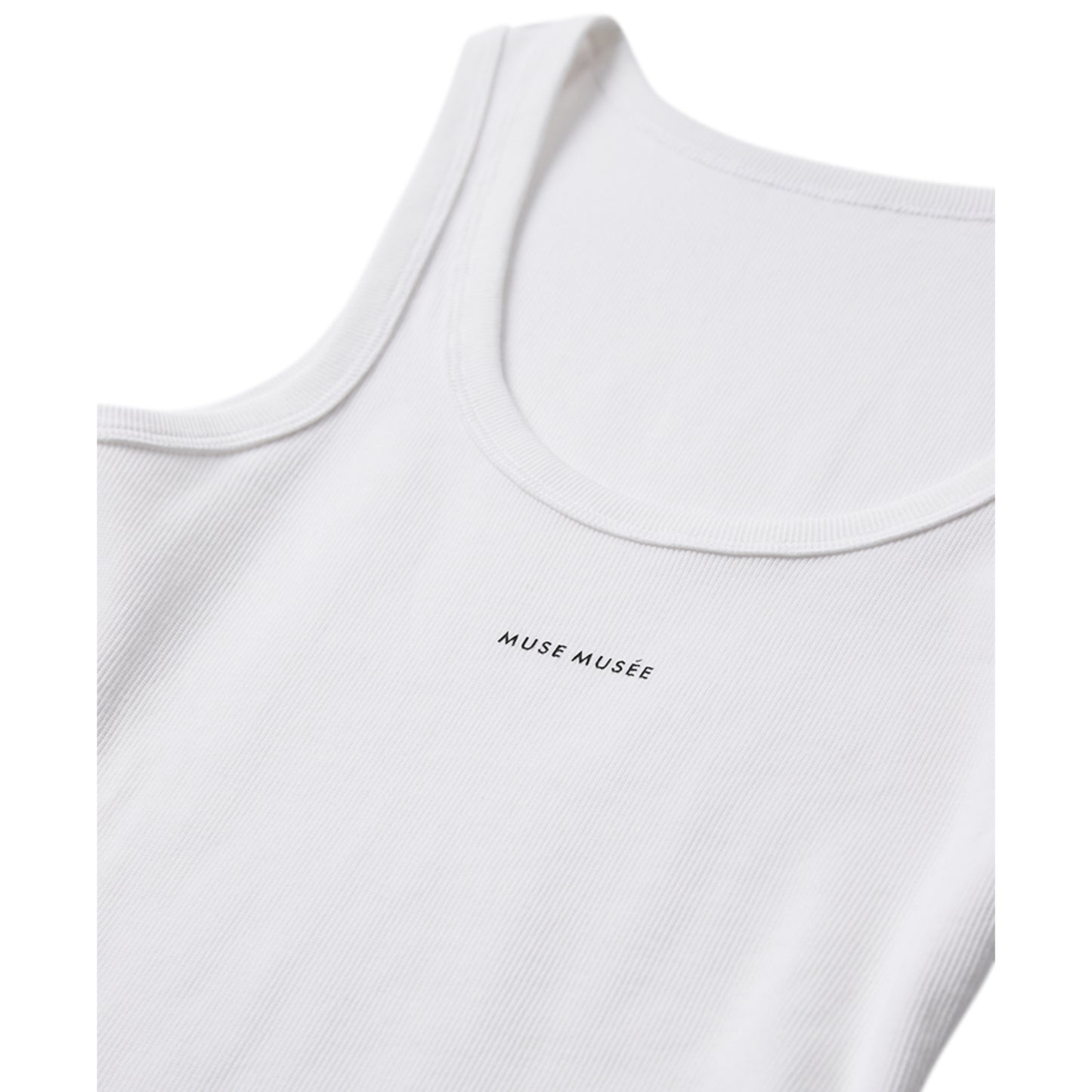 Copenhagen Muse Tanktop Siv Bright White - Peet kleding