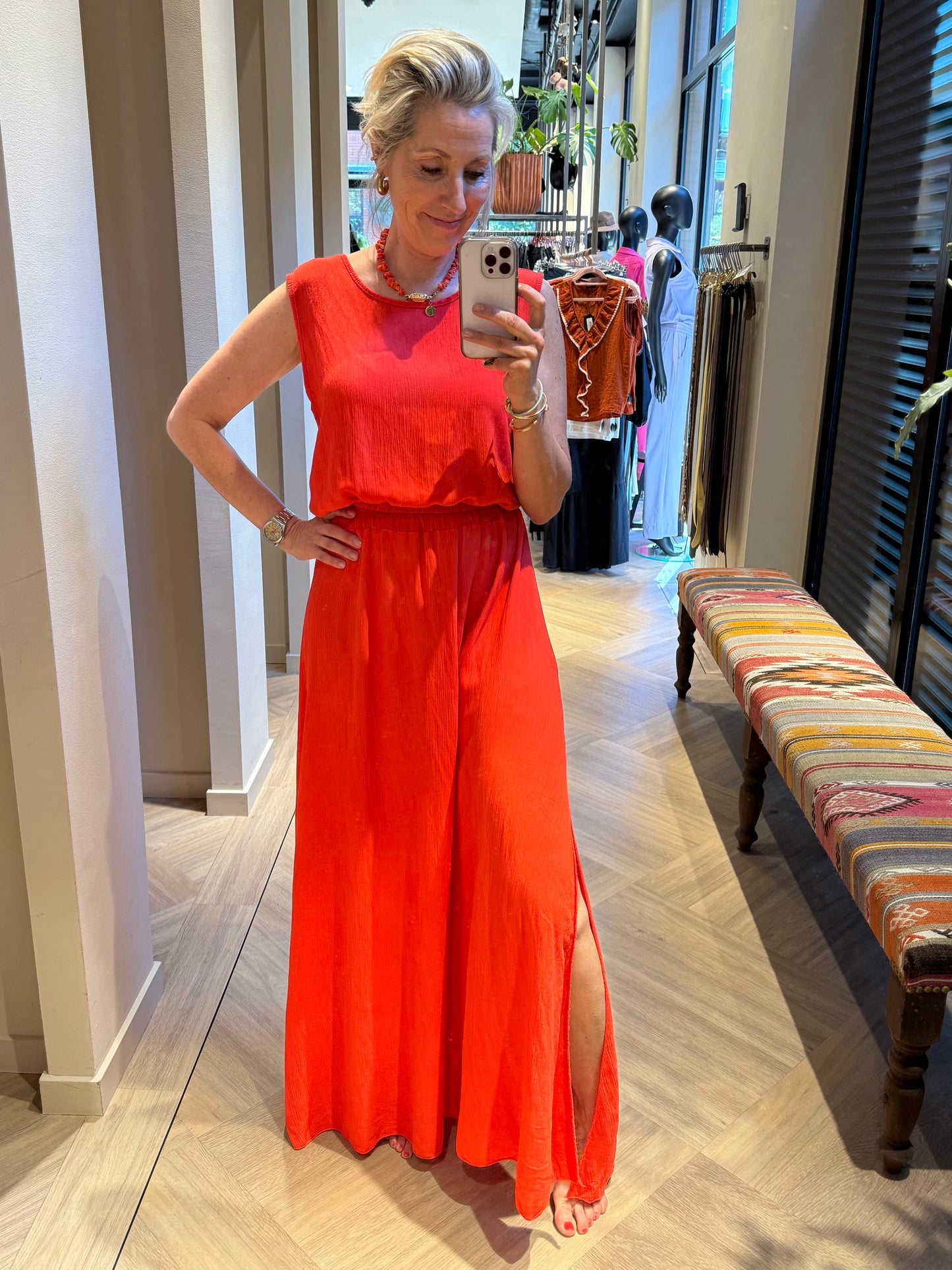 Set Rok Top Silvia Koraal