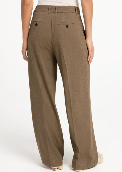 Yaya Broek Barrel Teak Brown - Peet kleding