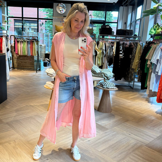 Jurk Grimaud Roze - Peet kleding
