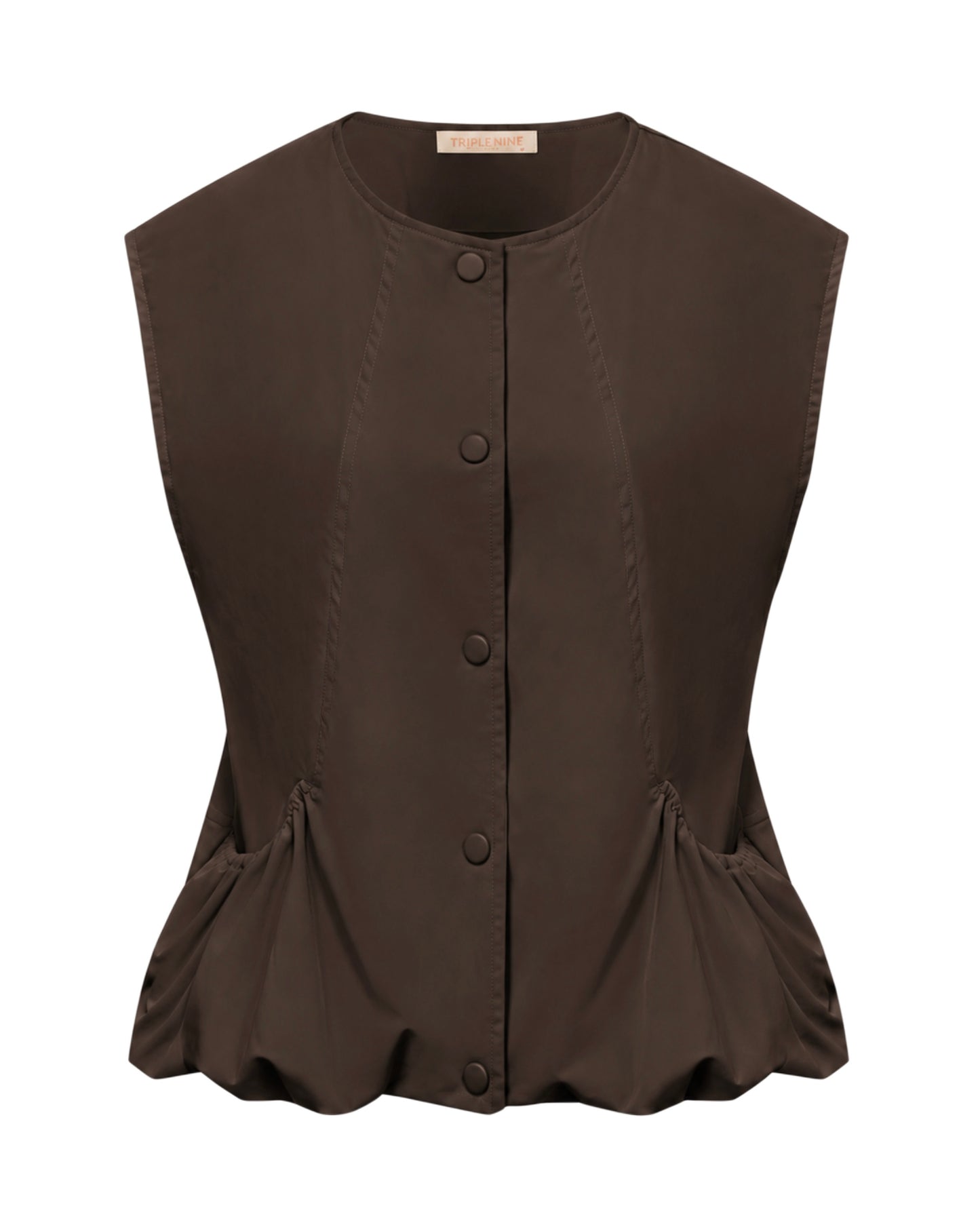 Triple Nine - Bodywarmer Bo Donkerbruin - 92428
