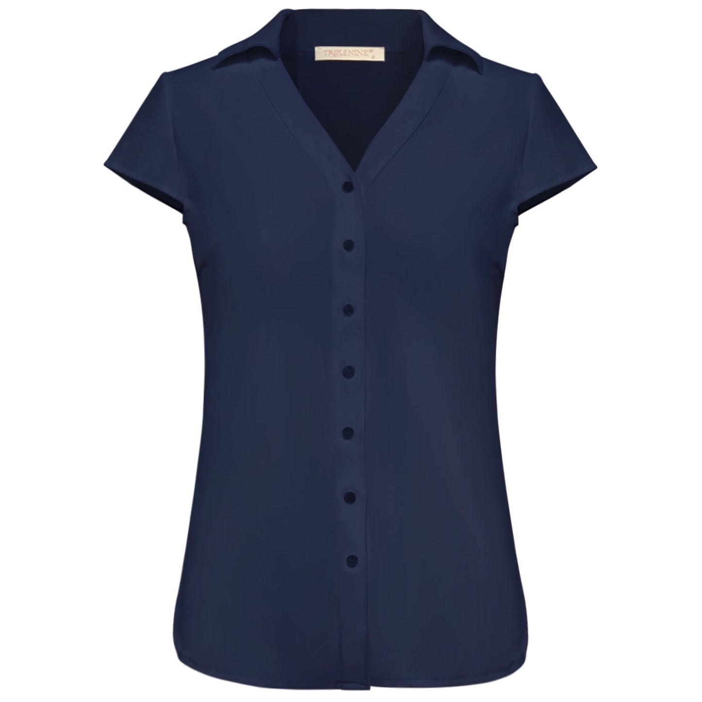 Triple Nine - Travel Blouse Suzie Navy - 5907 - Peet kleding