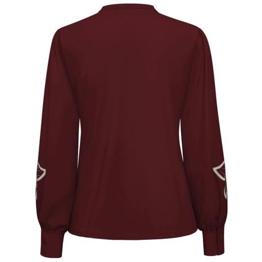 Triple Nine - Travel Blouse Jolie Bordeaux - 5924 - Peet kleding