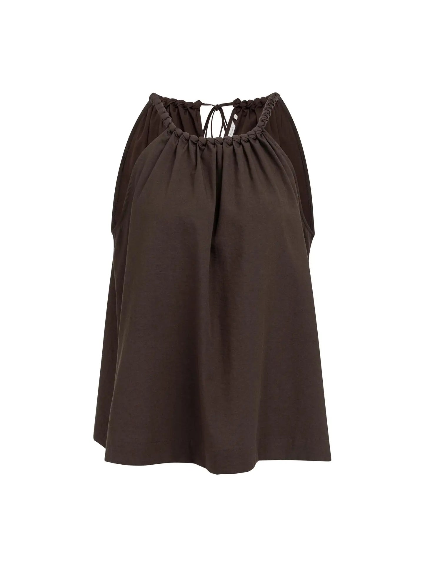 Yaya Halter Top Bruin - Peet kleding
