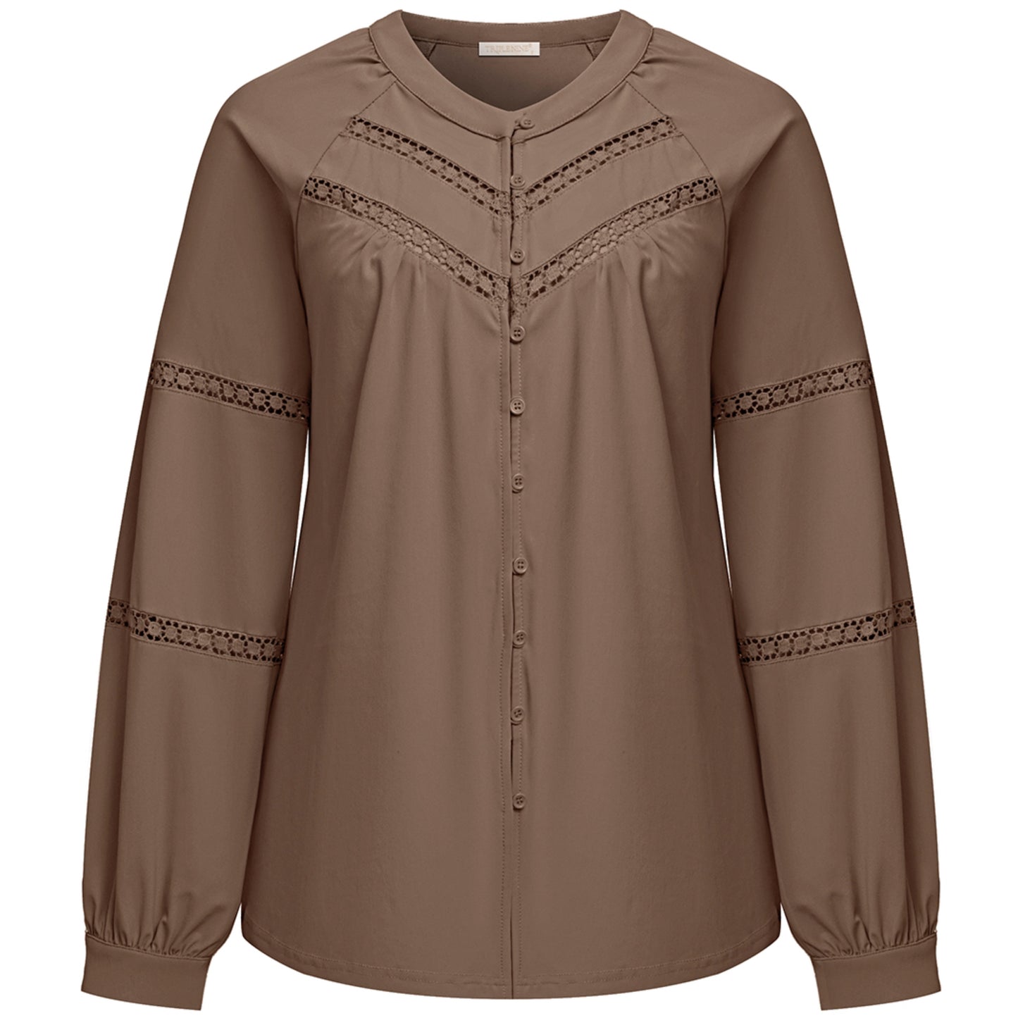 Triple Nine - Travel Blouse Grace Camel - 1105 - Peet kleding