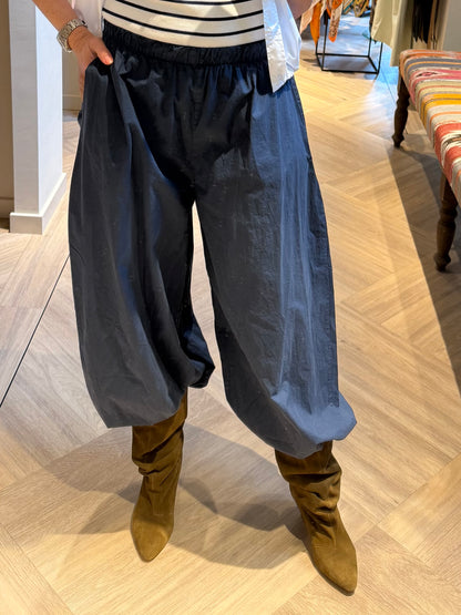 Broek Parachute Marine Blauw - Peet kleding